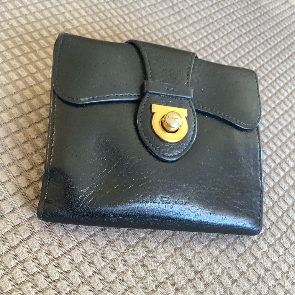 Salvatore Ferragamo leather wallet